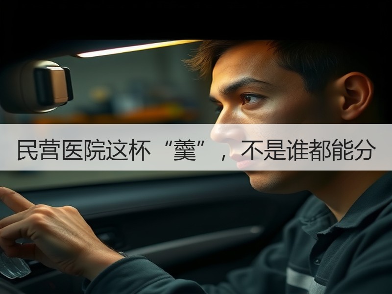 民营医院这杯“羹”，不是谁都能分