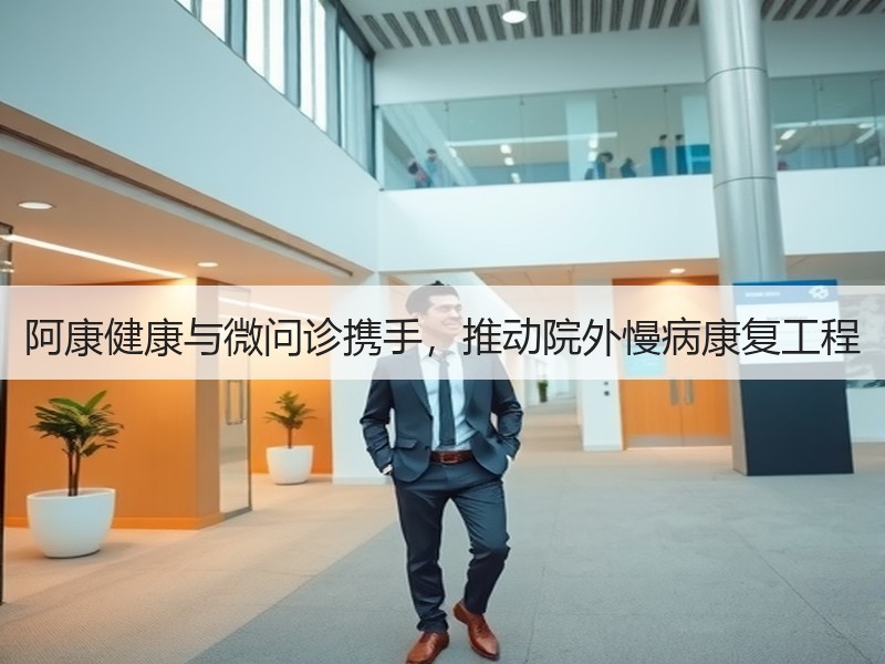 阿康健康与微问诊携手，推动院外慢病康复工程