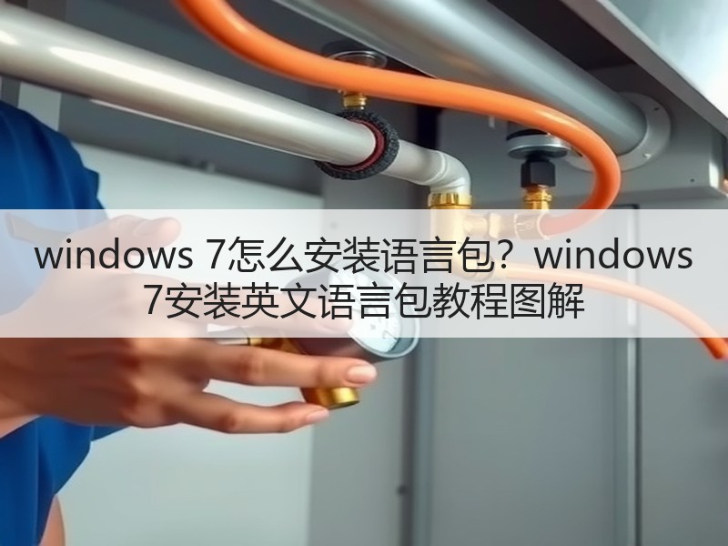 windows 7怎么安装语言包？windows 7安装英文语言包教程图解