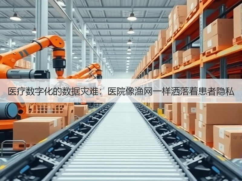 医疗数字化的数据灾难：医院像渔网一样洒落着患者隐私