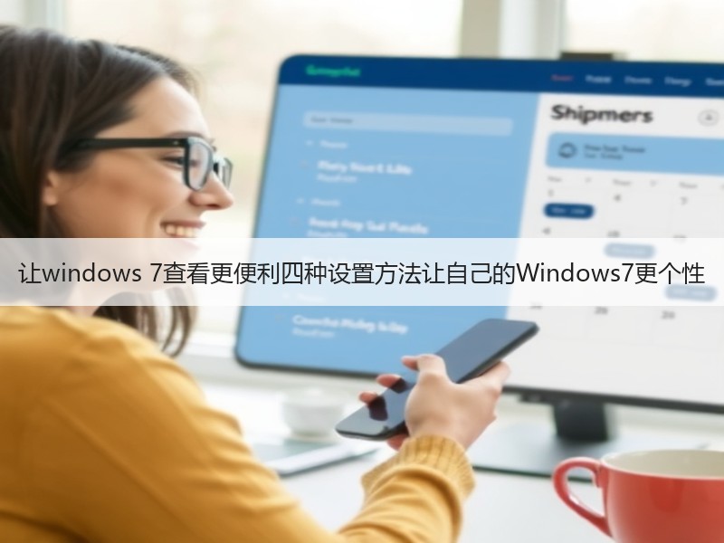 让windows 7查看更便利四种设置方法让自己的Windows7更个性