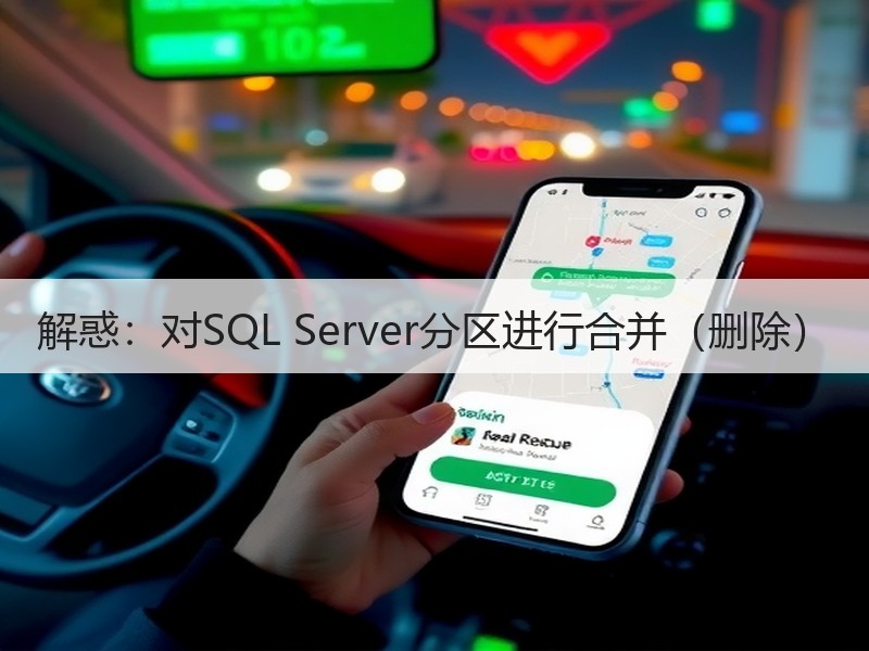 解惑：对SQL Server分区进行合并（删除）