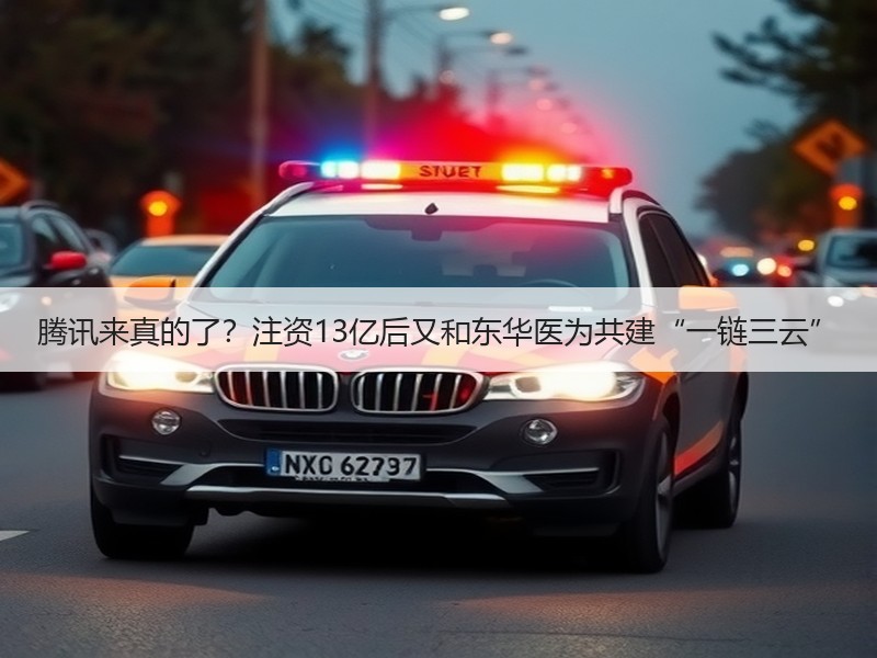 腾讯来真的了？注资13亿后又和东华医为共建“一链三云”