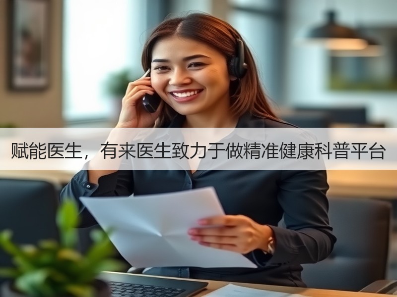 赋能医生，有来医生致力于做精准健康科普平台