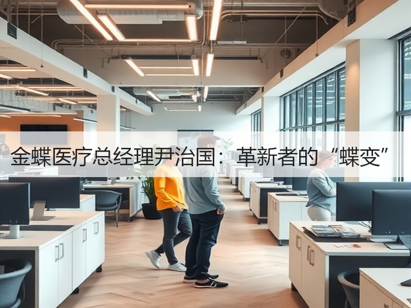 金蝶医疗总经理尹治国：革新者的“蝶变”
