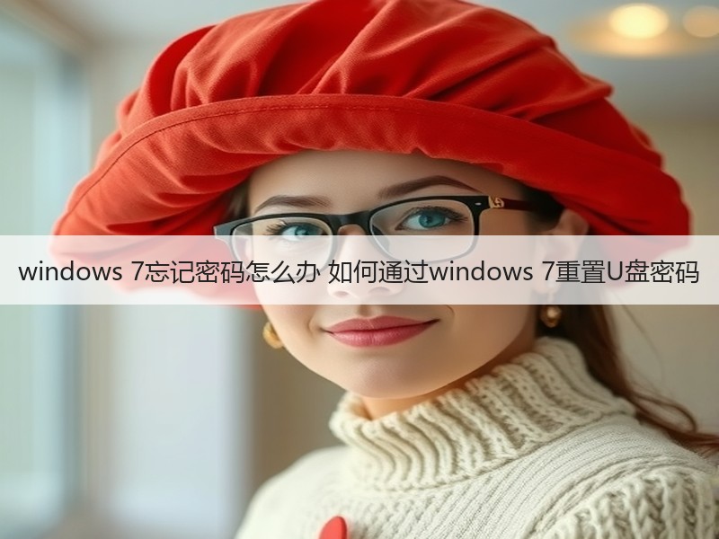 windows 7忘记密码怎么办 如何通过windows 7重置U盘密码