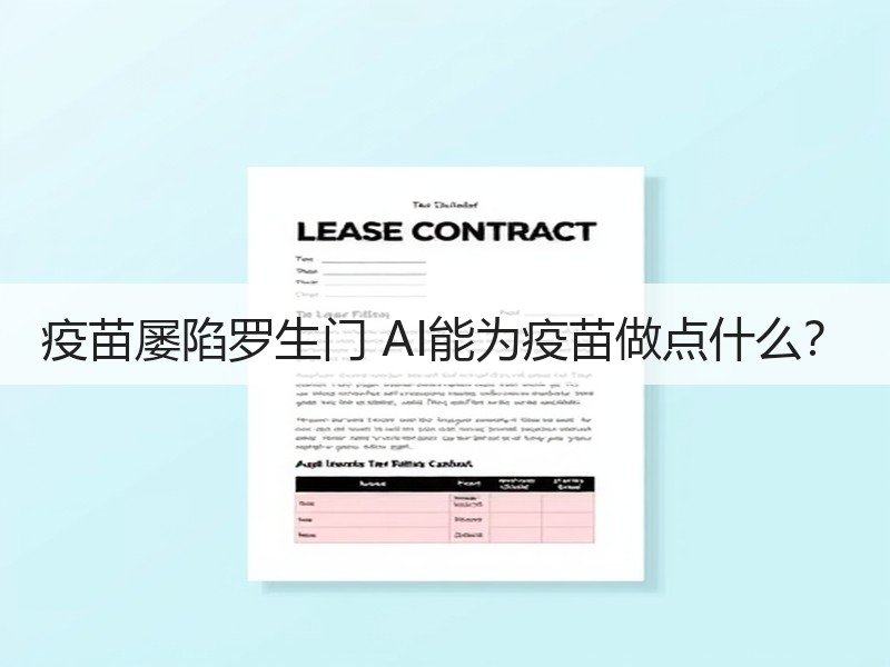 疫苗屡陷罗生门 AI能为疫苗做点什么？