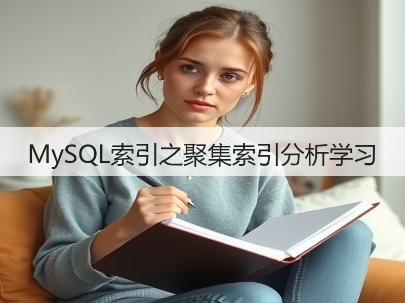 MySQL索引之聚集索引分析学习