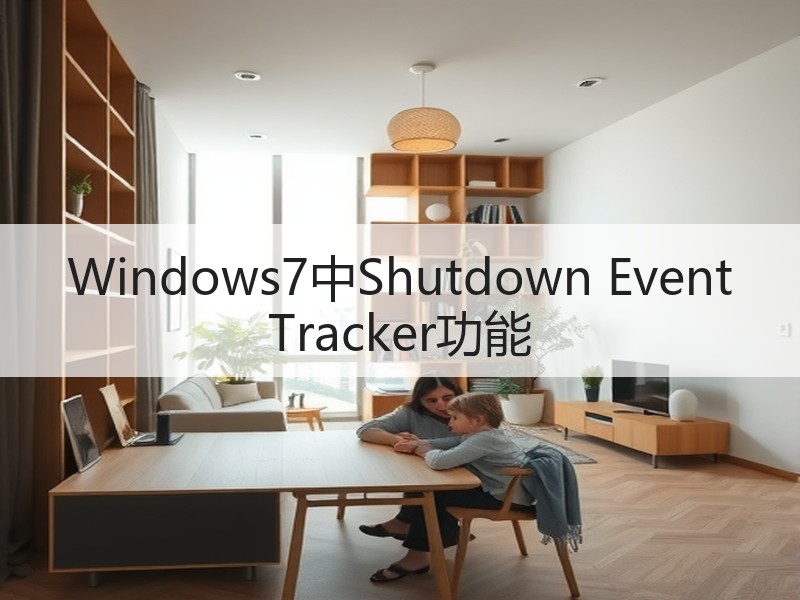 Windows7中Shutdown Event Tracker功能