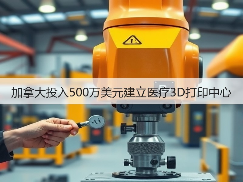 加拿大投入500万美元建立医疗3D打印中心
