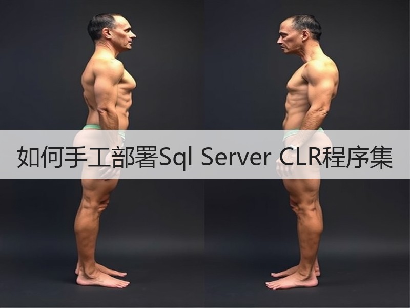 如何手工部署Sql Server CLR程序集