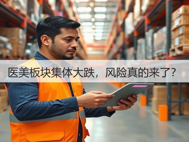 医美板块集体大跌，风险真的来了？