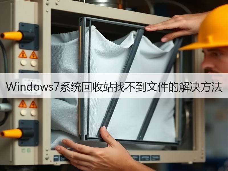 Windows7系统回收站找不到文件的解决方法