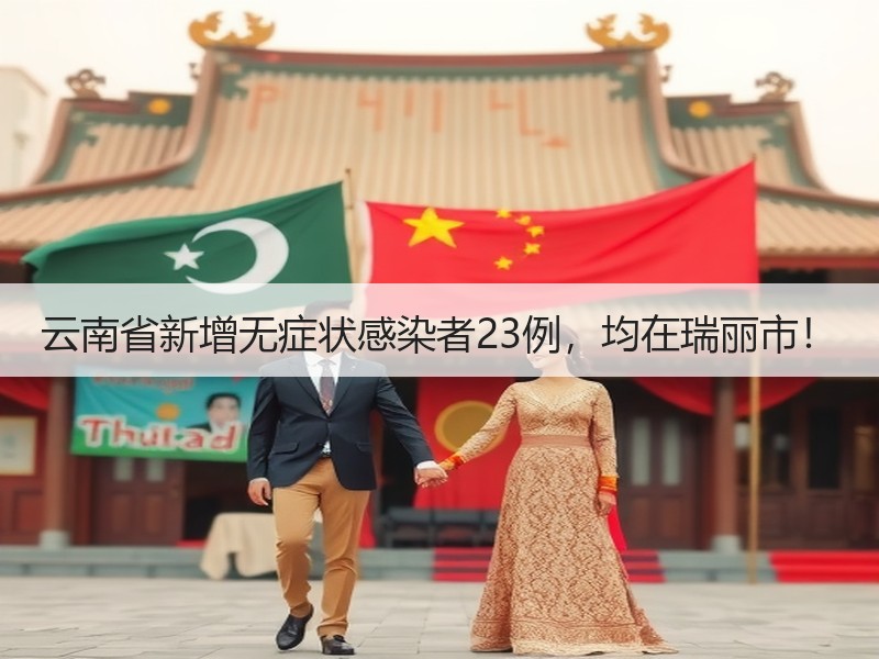 云南省新增无症状感染者23例，均在瑞丽市！