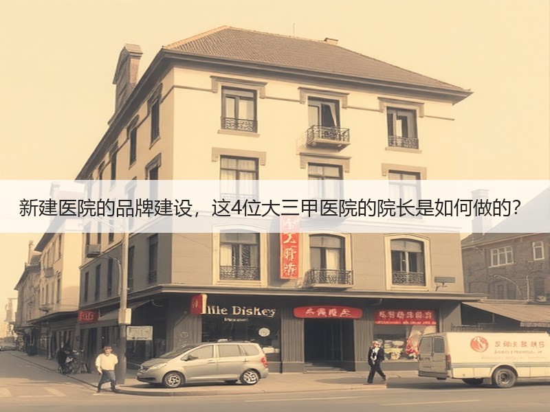 新建医院的品牌建设，这4位大三甲医院的院长是如何做的？