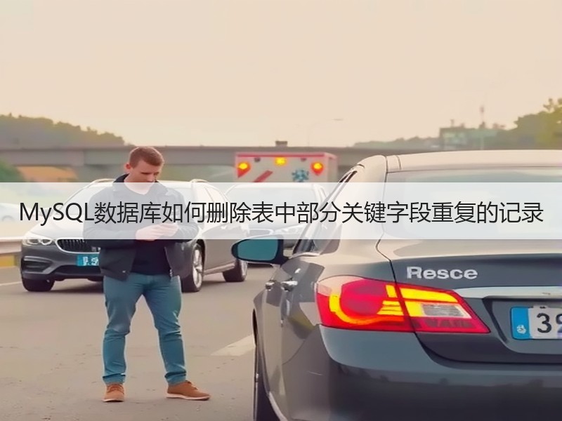 MySQL数据库如何删除表中部分关键字段重复的记录