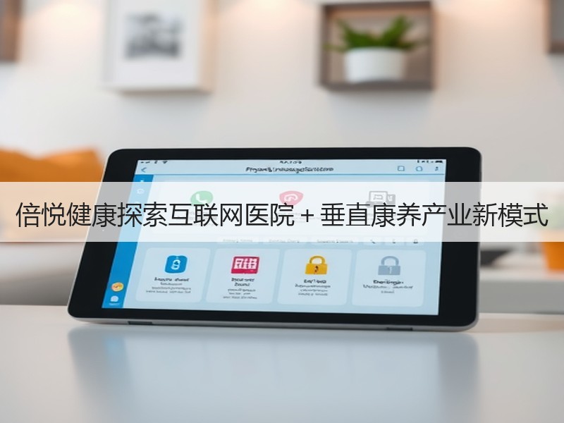 倍悦健康探索互联网医院＋垂直康养产业新模式