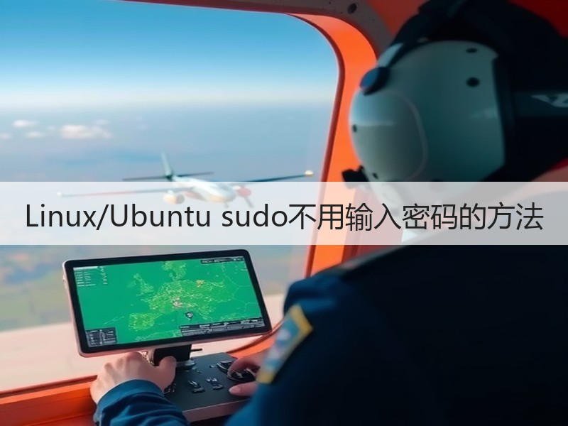 Linux/Ubuntu sudo不用输入密码的方法