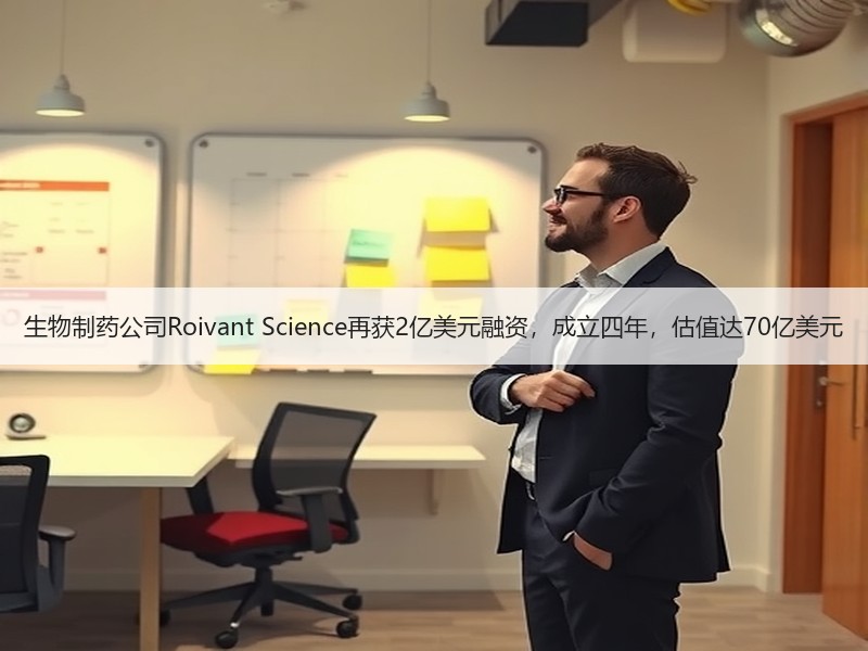 生物制药公司Roivant Science再获2亿美元融资，成立四年，估值达70亿美元
