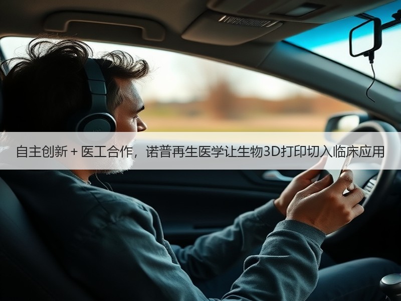 自主创新＋医工合作，诺普再生医学让生物3D打印切入临床应用