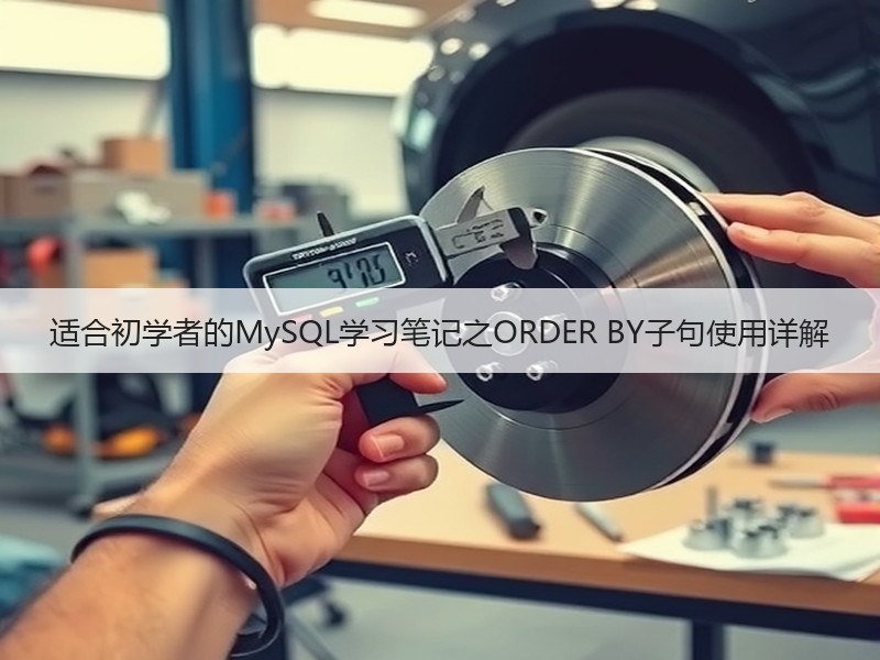 适合初学者的MySQL学习笔记之ORDER BY子句使用详解
