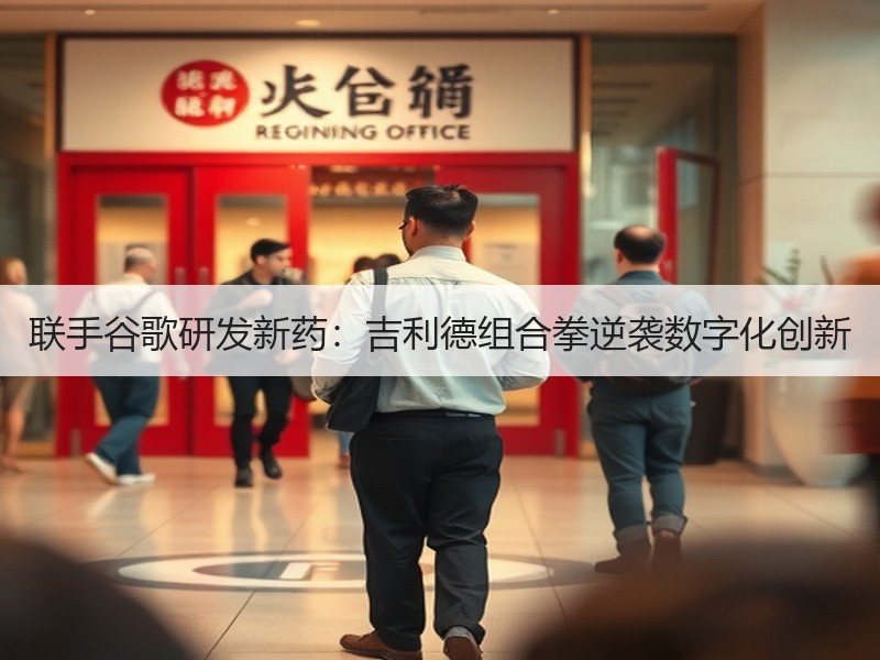 联手谷歌研发新药：吉利德组合拳逆袭数字化创新