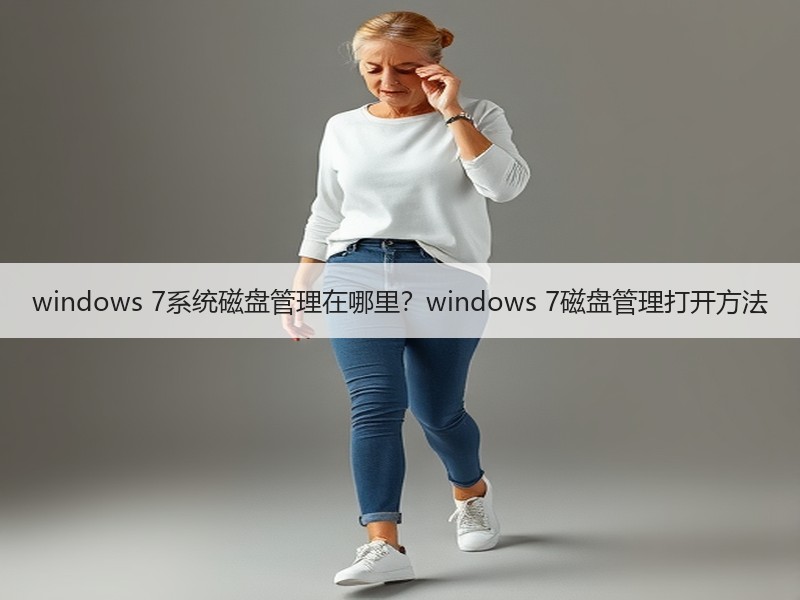 windows 7系统磁盘管理在哪里？windows 7磁盘管理打开方法