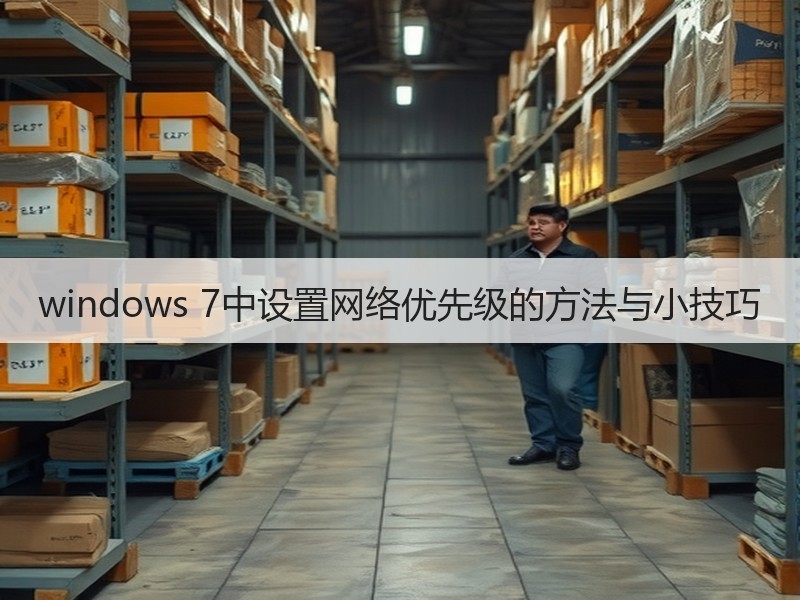 windows 7中设置网络优先级的方法与小技巧