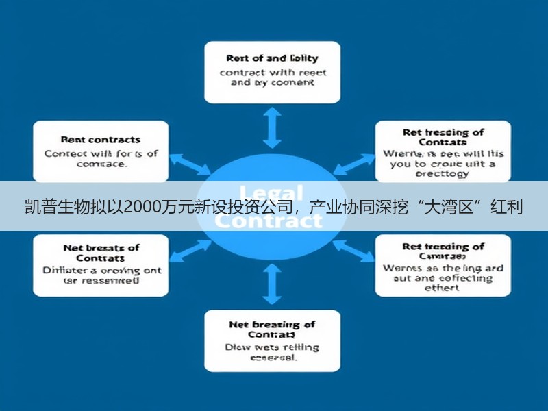 凯普生物拟以2000万元新设投资公司，产业协同深挖“大湾区”红利