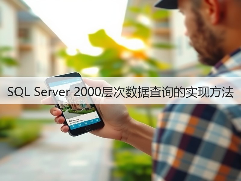 SQL Server 2000层次数据查询的实现方法