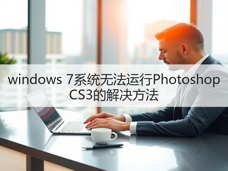 windows 7系统无法运行Photoshop CS3的解决方法
