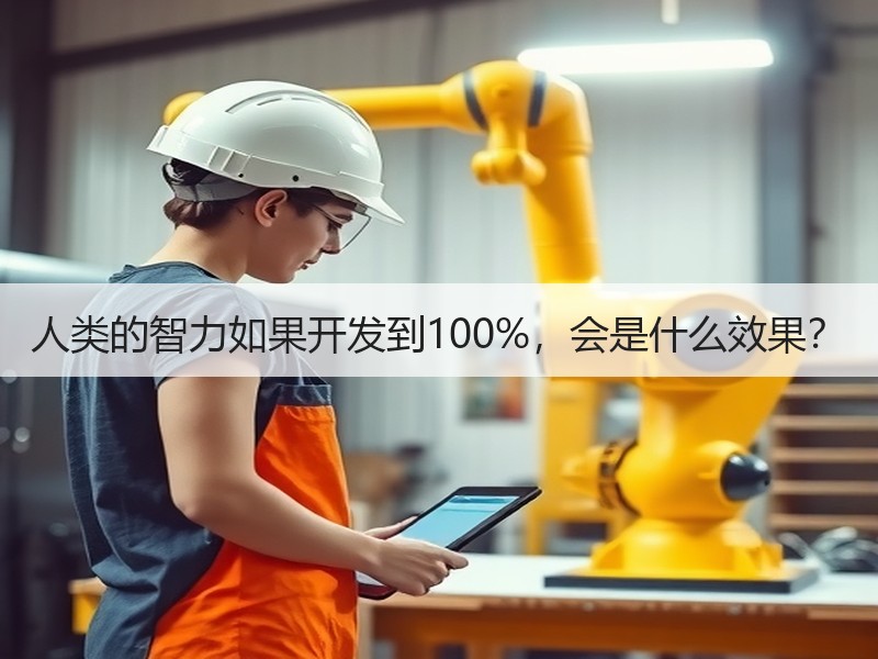人类的智力如果开发到100%，会是什么效果？