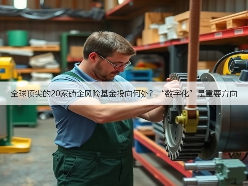 全球顶尖的20家药企风险基金投向何处？“数字化”是重要方向