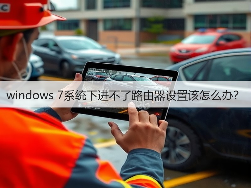 windows 7系统下进不了路由器设置该怎么办？