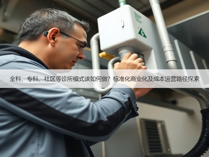 全科、专科、社区等诊所模式该如何做？标准化商业化及成本运营路径探索
