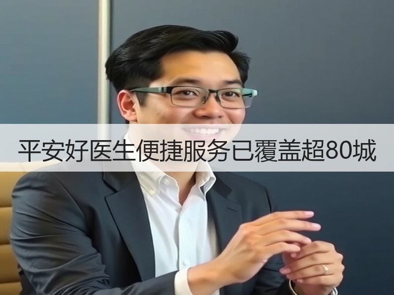 平安好医生便捷服务已覆盖超80城