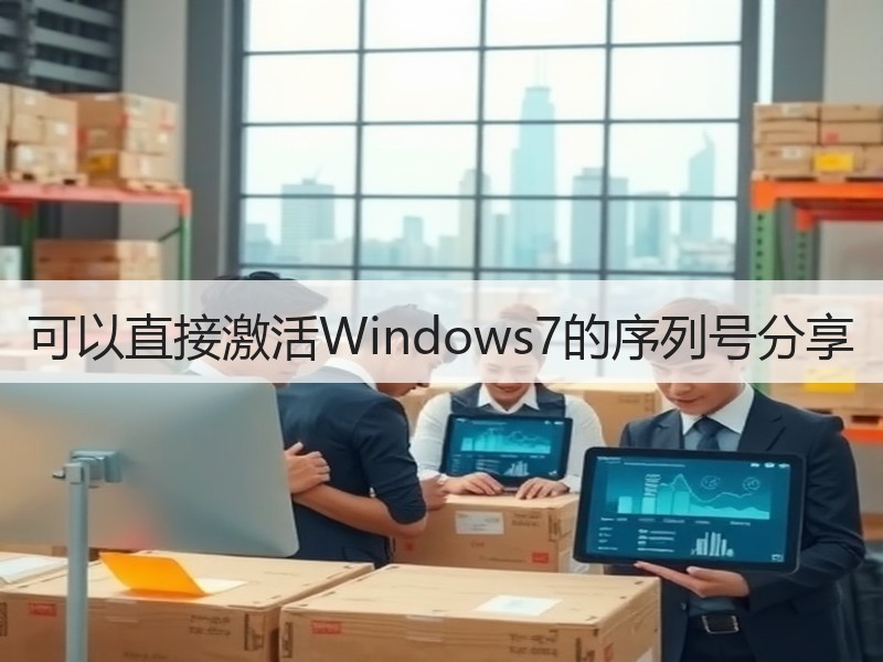 可以直接激活Windows7的序列号分享