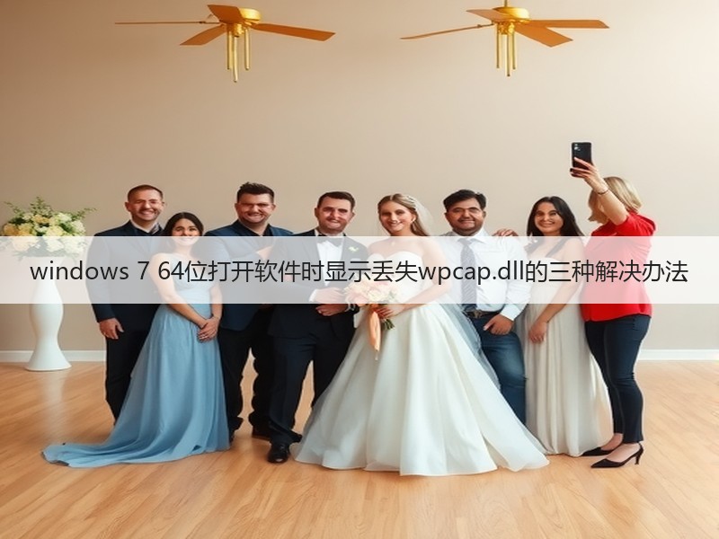 windows 7 64位打开软件时显示丢失wpcap.dll的三种解决办法