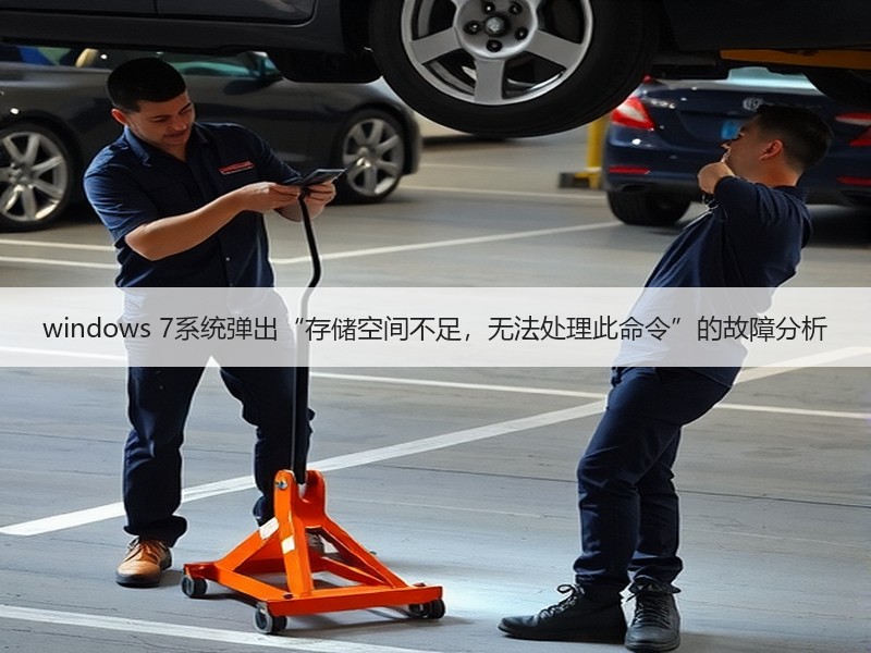 windows 7系统弹出“存储空间不足，无法处理此命令”的故障分析