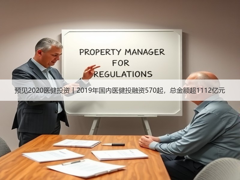 预见2020医健投资丨2019年国内医健投融资570起，总金额超1112亿元