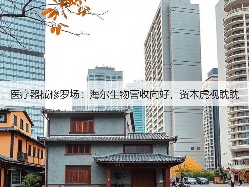 医疗器械修罗场：海尔生物营收向好，资本虎视眈眈