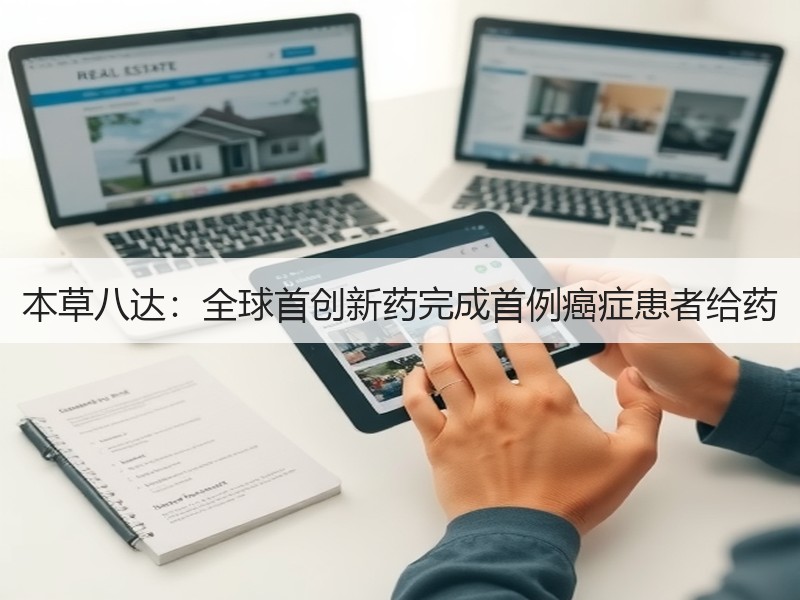 本草八达：全球首创新药完成首例癌症患者给药