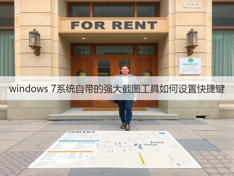 windows 7系统自带的强大截图工具如何设置快捷键