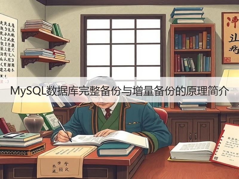 MySQL数据库完整备份与增量备份的原理简介