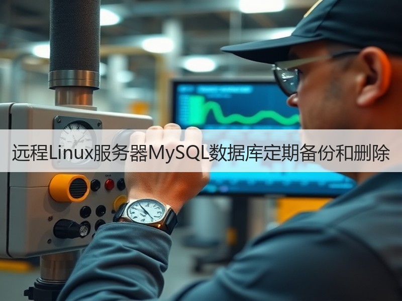 远程Linux服务器MySQL数据库定期备份和删除
