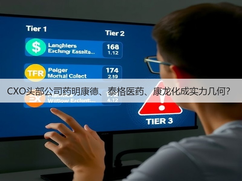 CXO头部公司药明康德、泰格医药、康龙化成实力几何？