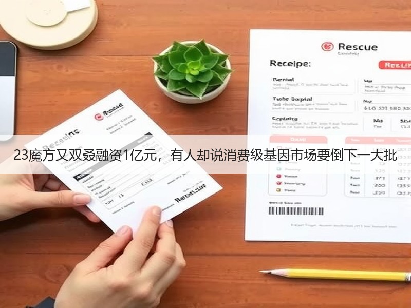 23魔方又双叒融资1亿元，有人却说消费级基因市场要倒下一大批