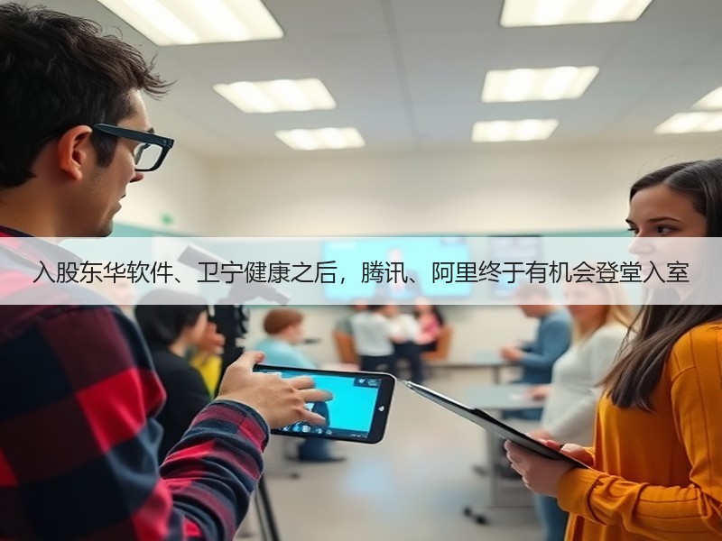 入股东华软件、卫宁健康之后，腾讯、阿里终于有机会登堂入室