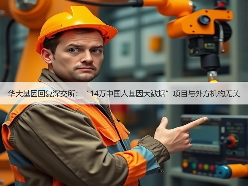 华大基因回复深交所：“14万中国人基因大数据”项目与外方机构无关