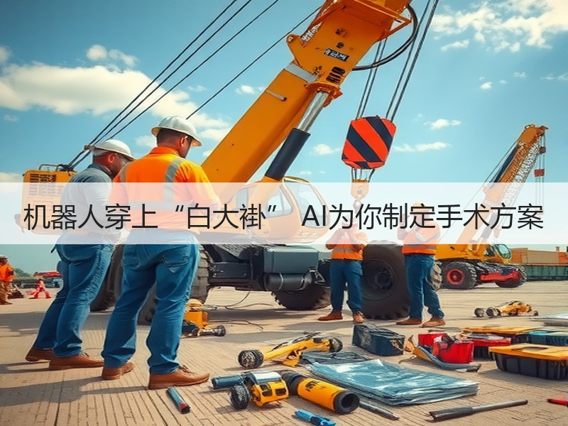 机器人穿上“白大褂” AI为你制定手术方案